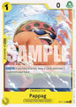 One Piece Card Game A Fist of Divine Speed Pappag OP11-109 C Near Mint