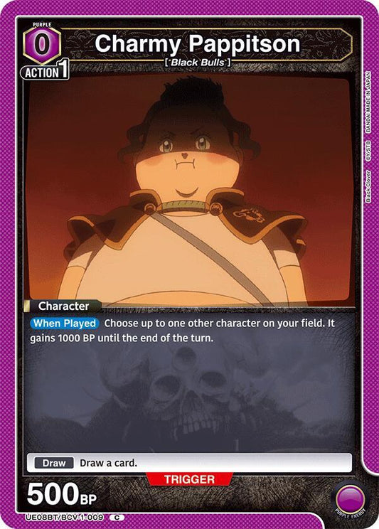 Union Arena UE08BT: Black Clover Charmy Pappitson (009) UE08BT/BCV-1-009 Common