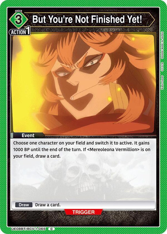 Union Arena UE08BT: Black Clover But You're Not Finished Yet! UE08BT/BCV-1-065 Common Near Mint