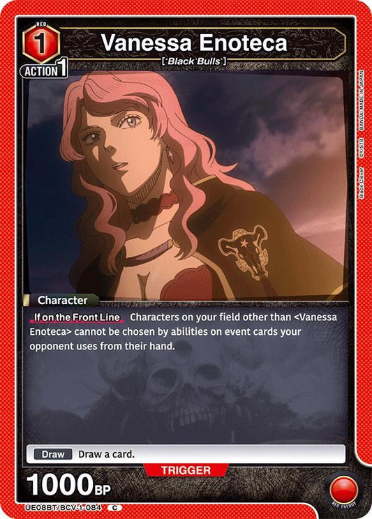 Union Arena UE08BT: Black Clover Vanessa Enoteca (084) UE08BT/BCV-1-084 Common