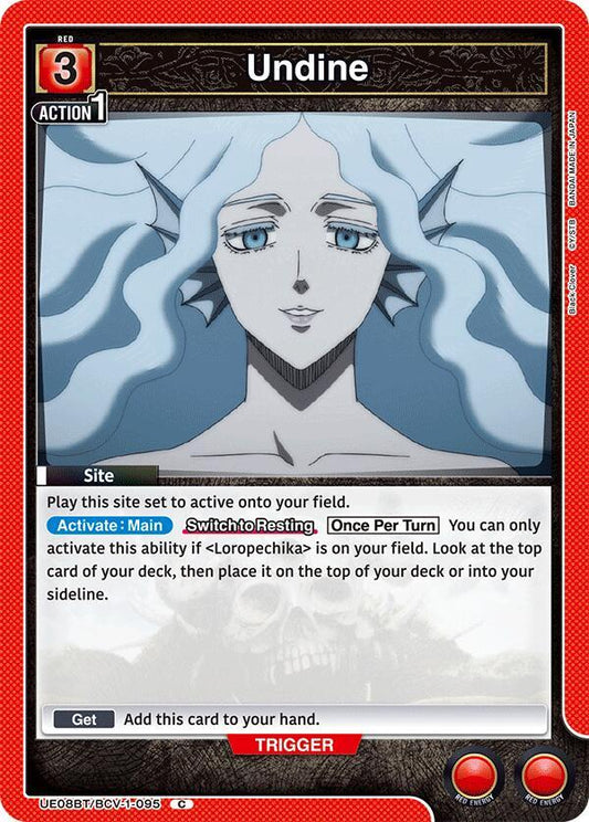 Union Arena UE08BT: Black Clover Undine UE08BT/BCV-1-095 Common
