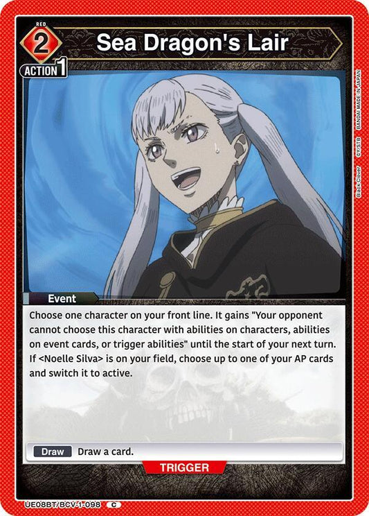Union Arena UE08BT: Black Clover Sea Dragon's Lair UE08BT/BCV-1-098 Common