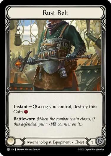 Flesh & Blood TCG High Seas Rust Belt SEA009 Common