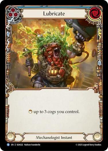 Flesh & Blood TCG High Seas Lubricate SEA022 Rare