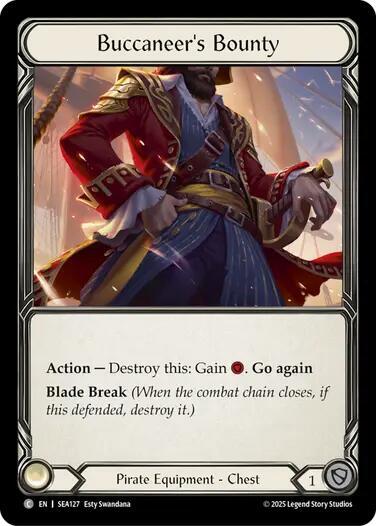 Flesh & Blood TCG High Seas Buccaneer's Bounty SEA127 Common