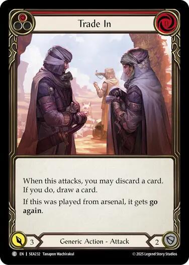 Flesh & Blood TCG High Seas Trade In (Red) SEA232 Common Near Mint