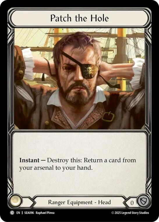 Flesh & Blood TCG High Seas Patch the Hole SEA096 Common Near Mint