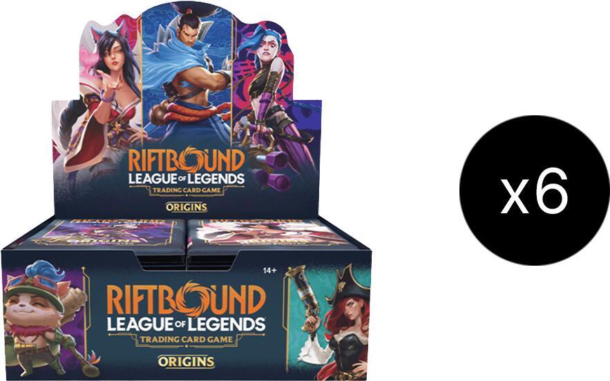 Riftbound League of Legends Trading Card Game Origins Origins - Booster Case