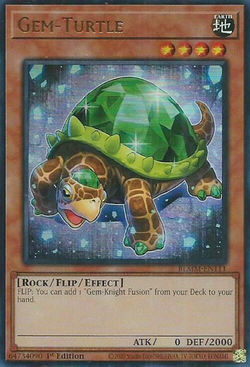 YuGiOh Battles of Legend: Monster Mayhem Gem-Turtle BLMM-EN111 Ultra Rare 1st Edition