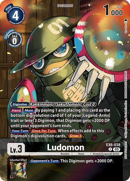 Digimon Card Game Versus Monsters Zubamon EX6-007 Uncommon Foil