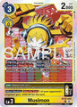 Digimon TCG Cyber Eden Musimon BT22-030 R Rare