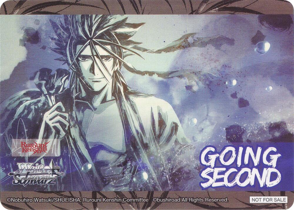 Weiss Schwarz Rurouni Kenshin Going Second (Conviction of a Man, Sanosuke Sagara) Promo Near Mint