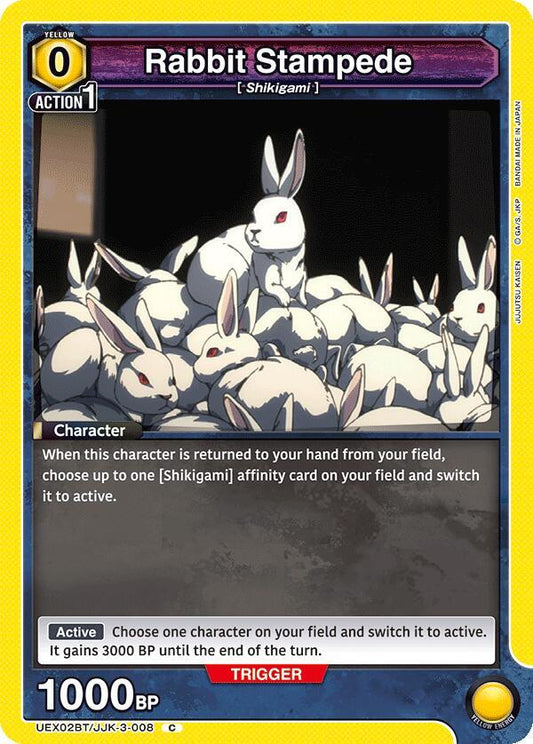 Union Arena UEX02BT: Jujutsu Kaisen Vol.2 Rabbit Stampede UEX02BT/JJK-3-008 Common
