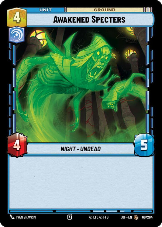Star Wars: Unlimited Legends of the Force Awakened Specters 066/264 Common