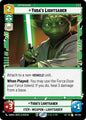 Star Wars: Unlimited Legends of the Force Yoda's Lightsaber 102/264 Rare
