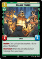 Star Wars: Unlimited Legends of the Force Village Tender 107/264 Common