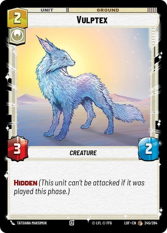 Star Wars: Unlimited Legends of the Force Vulptex 245/264 Common