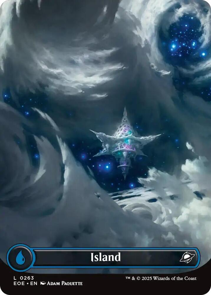 Magic: The Gathering Cards Edge of Eternities Island (0263) (Borderless)  L