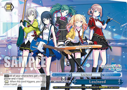 Weiss Schwarz HATSUNE MIKU: COLORFUL STAGE! Leo/need (PR) PJS/S91-E113 PR Promo Near Mint