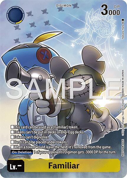 Digimon TCG Cyber Eden Familiar (Token)  None