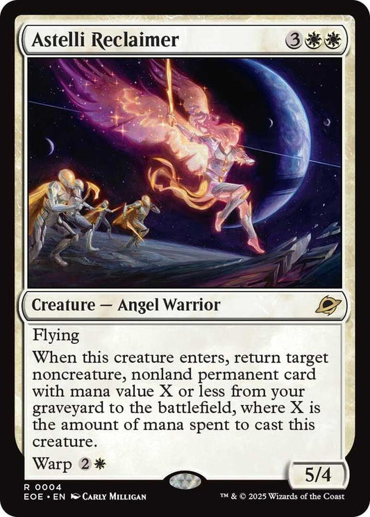 Magic: The Gathering Cards Edge of Eternities Astelli Reclaimer  R