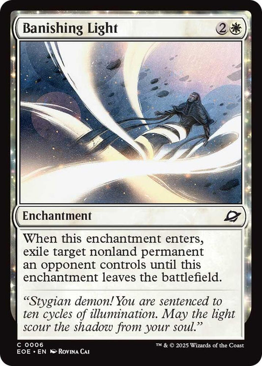 Magic: The Gathering Cards Edge of Eternities Banishing Light  C