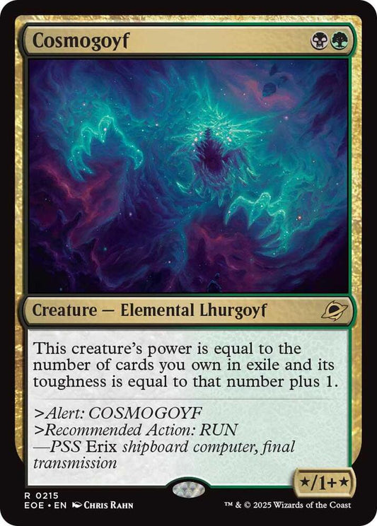 Magic: The Gathering Cards Edge of Eternities Cosmogoyf  R
