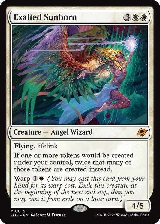 Magic: The Gathering Cards Edge of Eternities Exalted Sunborn  M