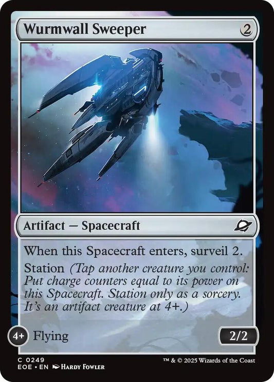 Magic: The Gathering Cards Edge of Eternities Wurmwall Sweeper  C
