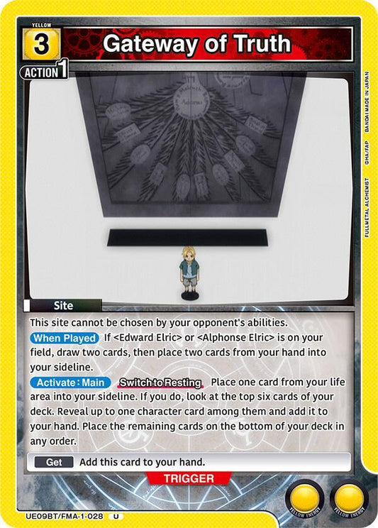 Union Arena UE09BT: FULLMETAL ALCHEMIST Gateway of Truth UE09BT/FMA-1-028 Uncommon