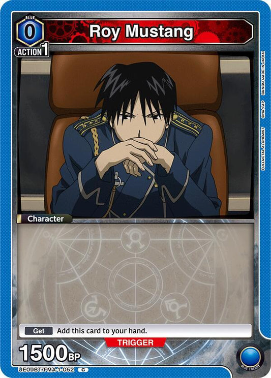 Union Arena UE09BT: FULLMETAL ALCHEMIST Roy Mustang (052) UE09BT/FMA-1-052 Common
