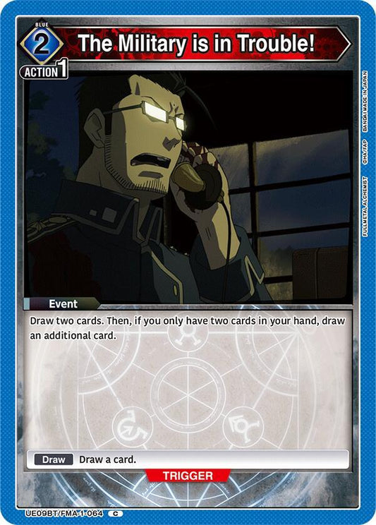 Union Arena UE09BT: FULLMETAL ALCHEMIST The Military is in Trouble! UE09BT/FMA-1-064 Common