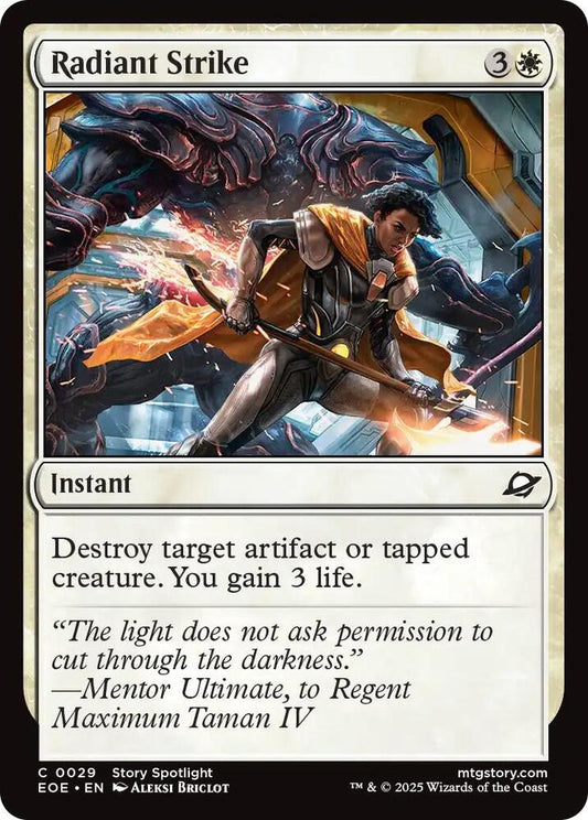Magic: The Gathering Cards Edge of Eternities Radiant Strike  C