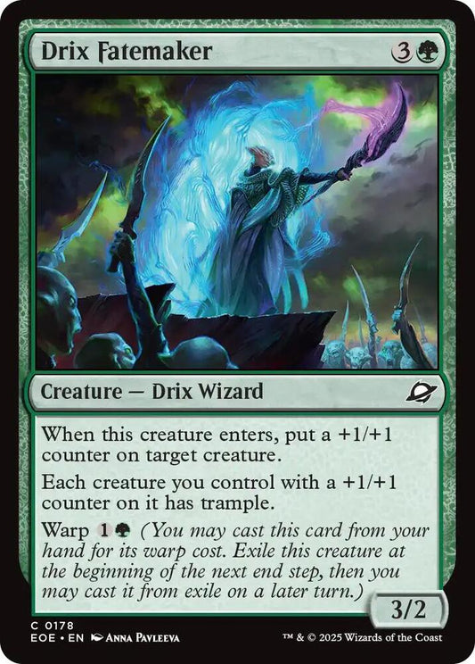 Magic: The Gathering Cards Edge of Eternities Drix Fatemaker  C