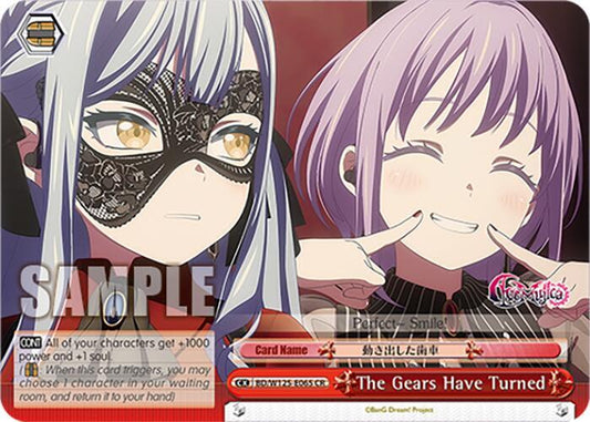 Weiss Schwarz MyGO!!!!! x Ave Mujica The Gears Have Turned BD/W125-E065 Climax Rare