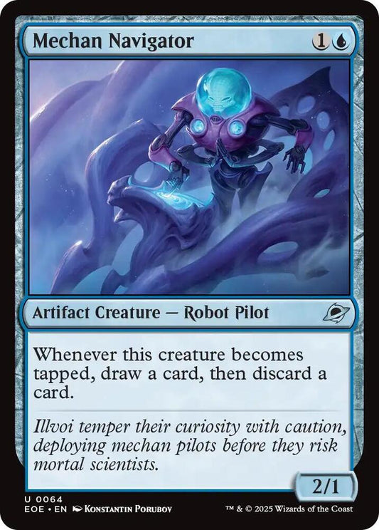 Magic: The Gathering Cards Edge of Eternities Mechan Navigator  U