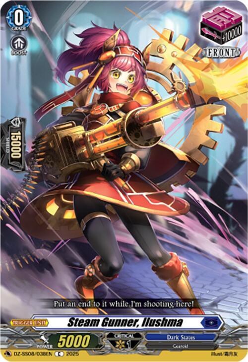 Cardfight Vanguard DZ-SS08: Festival Booster 2025 Steam Gunner, Ilushma DZ-SS08/038EN C
