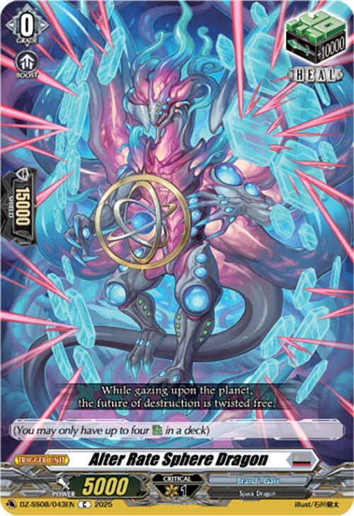 Cardfight Vanguard DZ-SS08: Festival Booster 2025 Alter Rate Sphere Dragon DZ-SS08/043EN C
