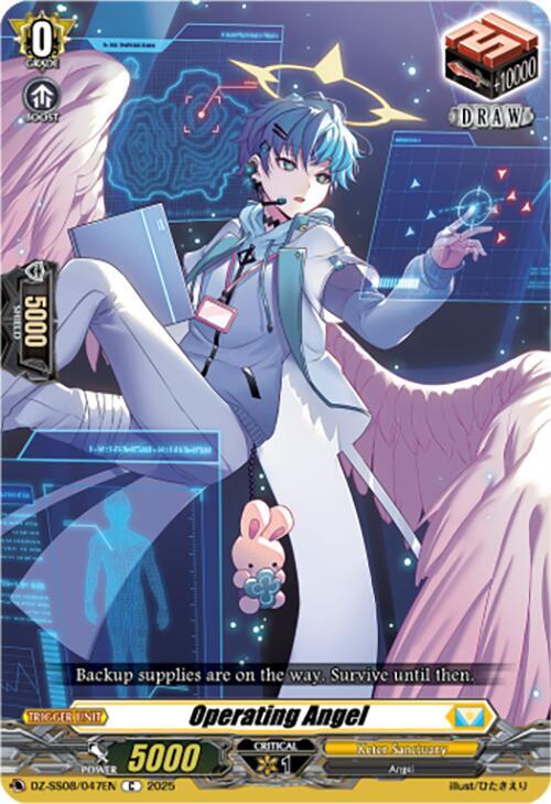 Cardfight Vanguard DZ-SS08: Festival Booster 2025 Operating Angel  DZ-SS08/047EN - C