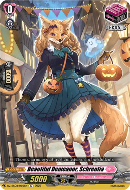 Cardfight Vanguard DZ-SS08: Festival Booster 2025 Beautiful Demeanor, Schrentia  DZ-SS08/056EN - C
