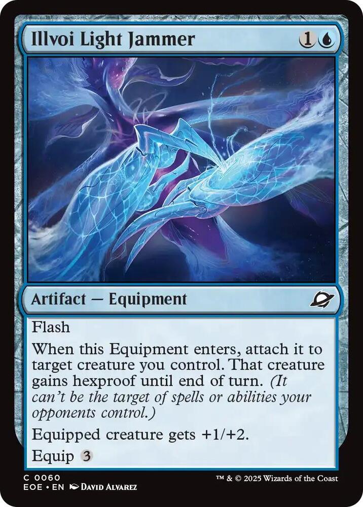 Magic: The Gathering Cards Edge of Eternities Illvoi Light Jammer  C