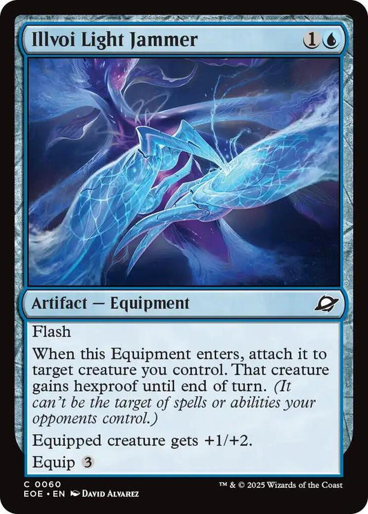 Magic: The Gathering Cards Edge of Eternities Illvoi Light Jammer  C