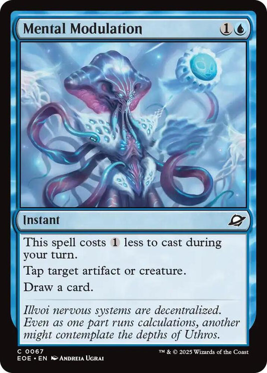 Magic: The Gathering Cards Edge of Eternities Mental Modulation  C