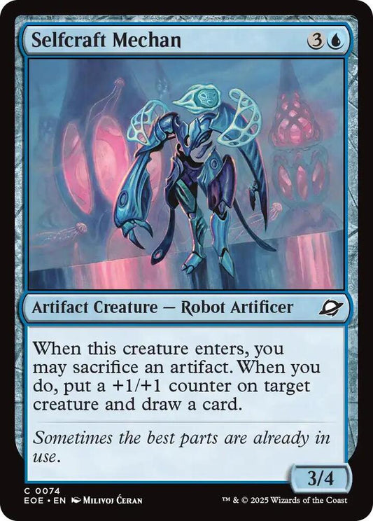 Magic: The Gathering Cards Edge of Eternities Selfcraft Mechan  C
