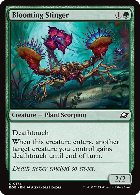 Magic: The Gathering Cards Edge of Eternities Blooming Stinger  C