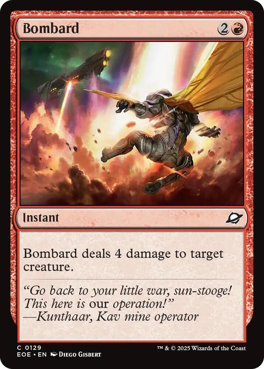 Magic: The Gathering Cards Edge of Eternities Bombard  C