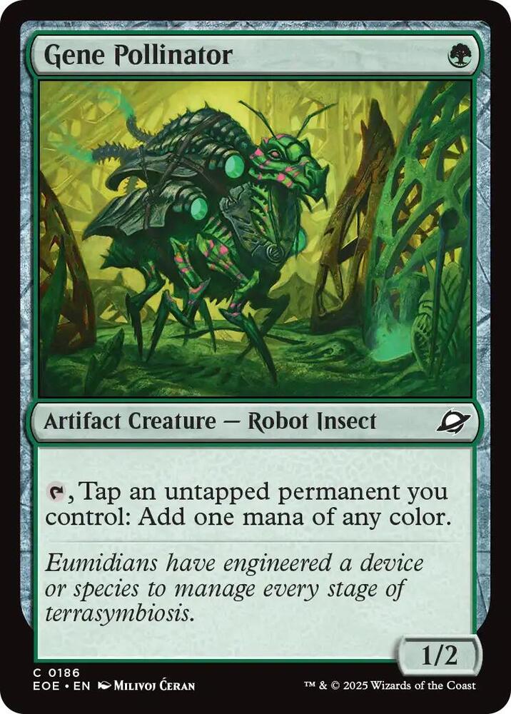 Magic: The Gathering Cards Edge of Eternities Gene Pollinator  C