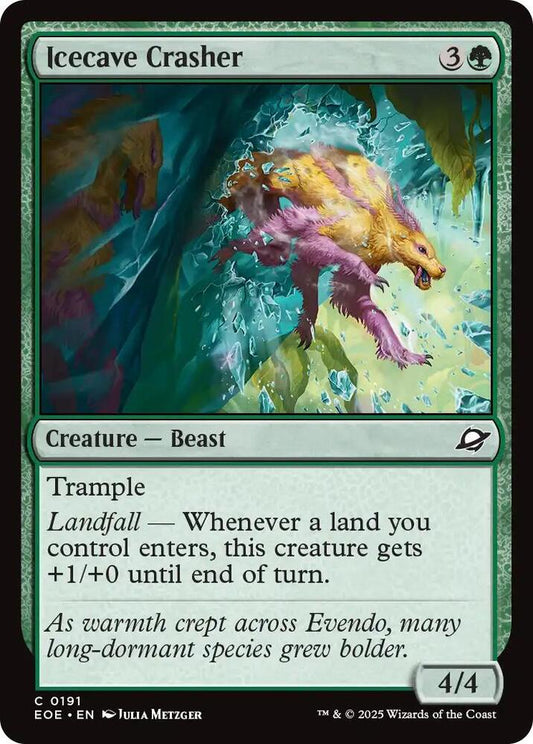 Magic: The Gathering Cards Edge of Eternities Icecave Crasher  C