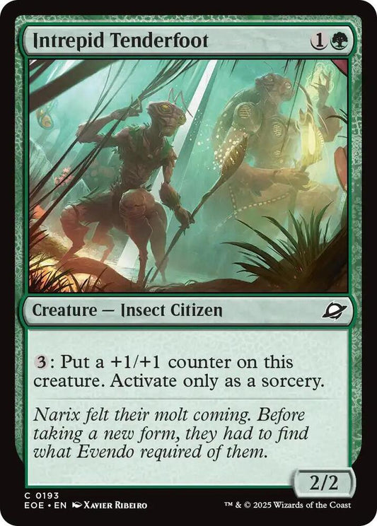Magic: The Gathering Cards Edge of Eternities Intrepid Tenderfoot  C