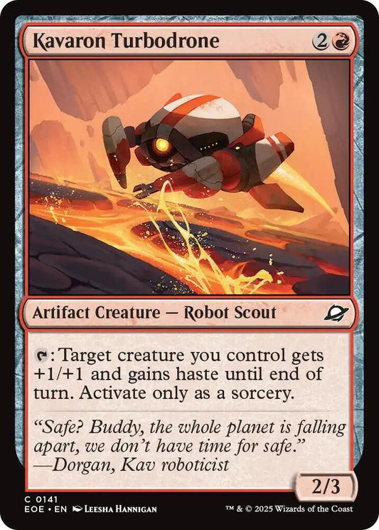 Magic: The Gathering Cards Edge of Eternities Kavaron Turbodrone  C